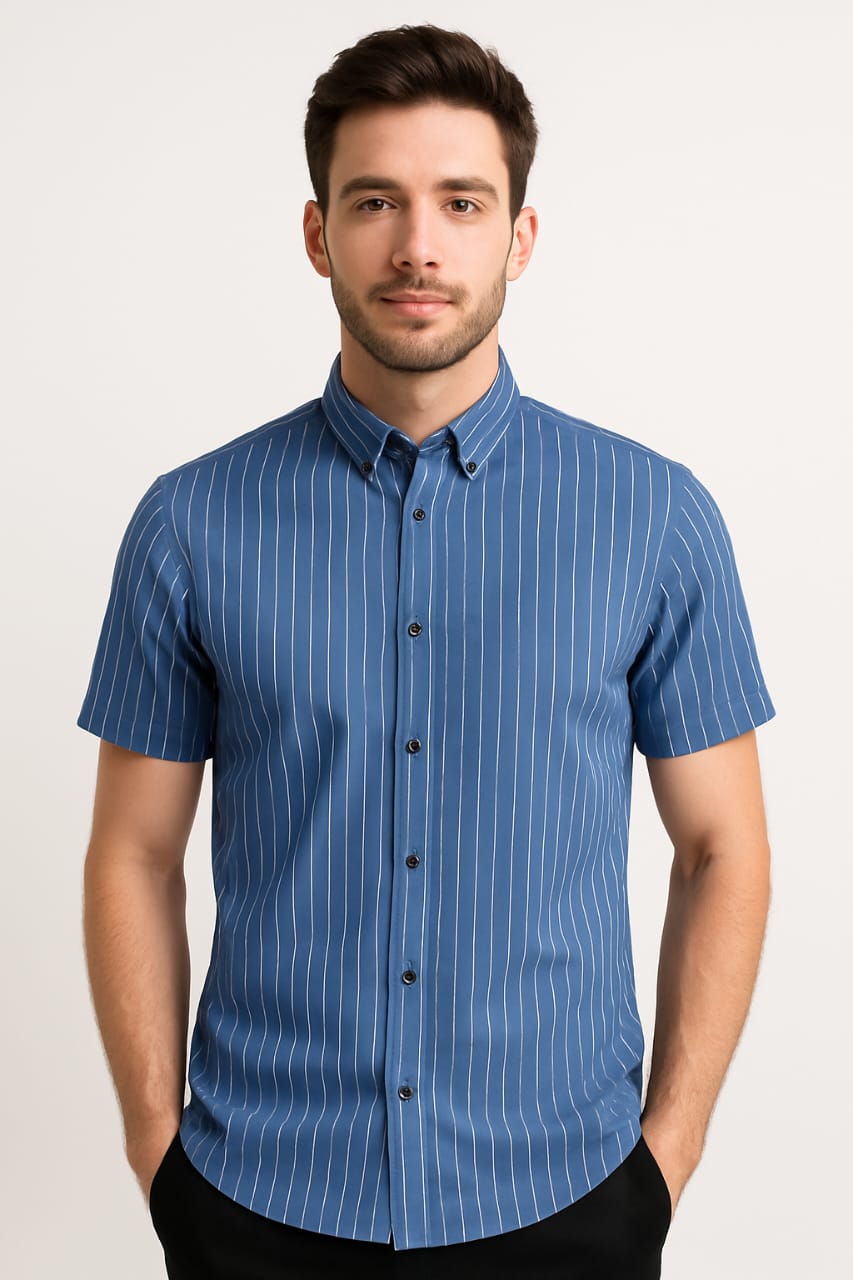 Cubin collar T-shirt