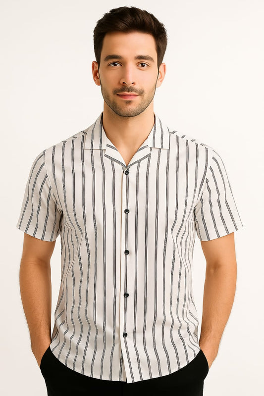 Cubin collar T-shirt