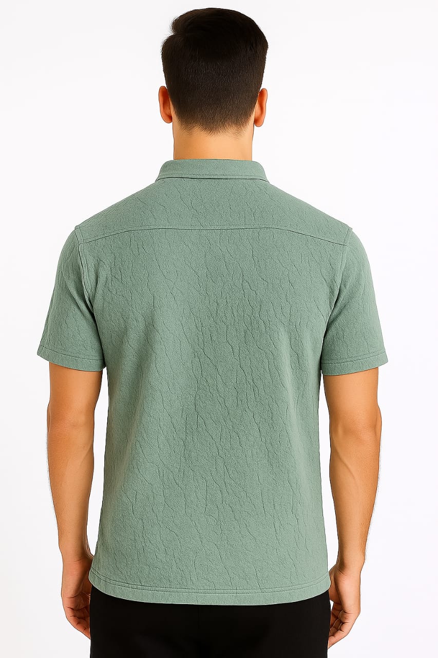 Cubin Collar T-shirt
